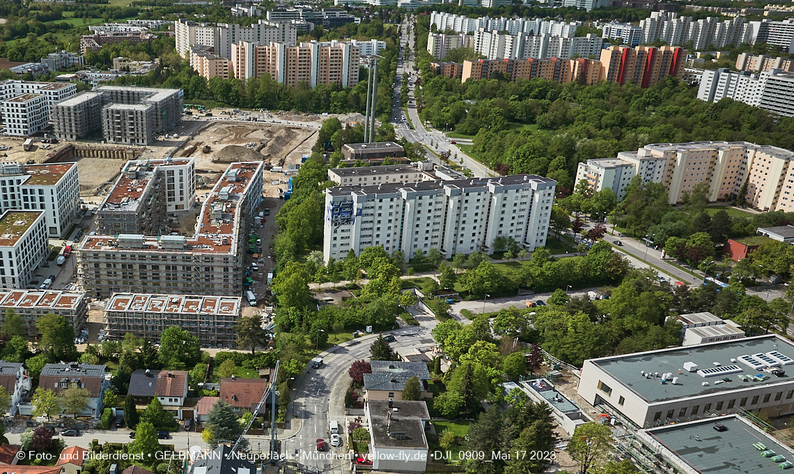 17.05.2023 - Graffitis vom italienischen Künstler Peeta in Neuperlach